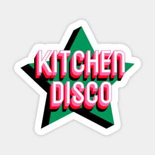 Kitchen Disco Star Sticker